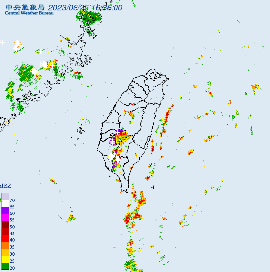 下班注意！氣象局警告「6縣市大雨」一路炸到晚上　4縣市嚴防雷擊