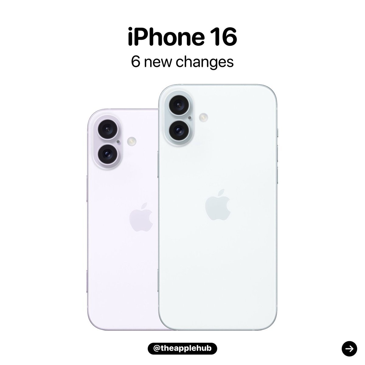iPhone 16爆4大升級！2顆相機鏡頭「改垂直排列」　7種顏色多款選擇