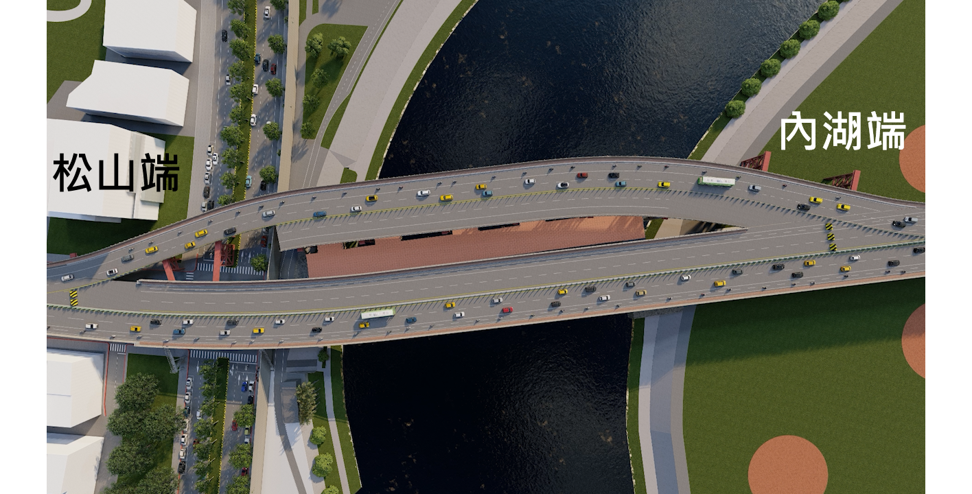 上班族注意！「松山到內湖」民權大橋29日起改道　預計2025年完工
