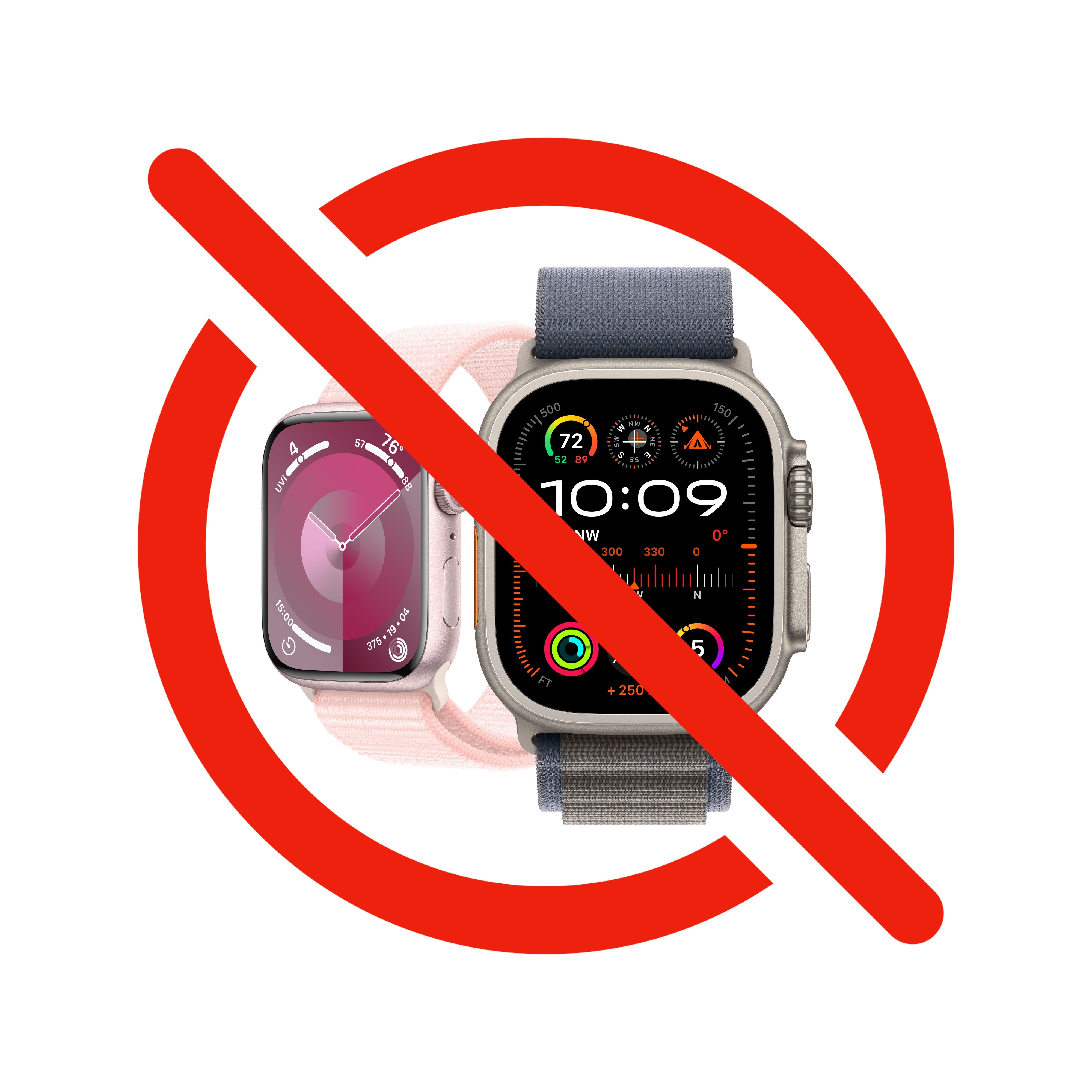 蘋果官方宣布暫停售美國Apple Watch Series 9和Ultra 2