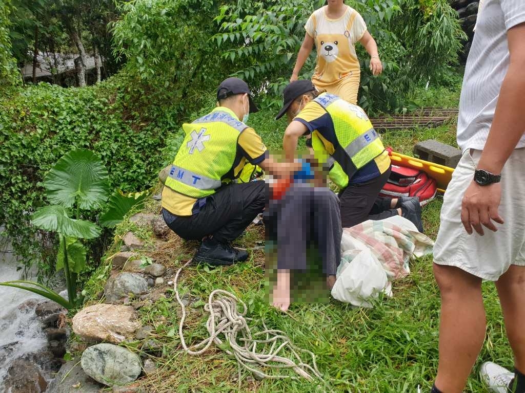 颱風後水流暴漲！台東2人下水清理失足落水　1人頭部重創搶救不治