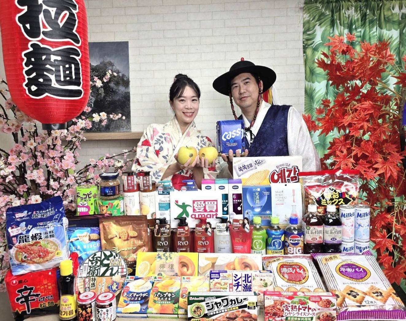 台人超愛飛日韓！愛買「日韓展」登場　超夯飲料、零食優惠開賣