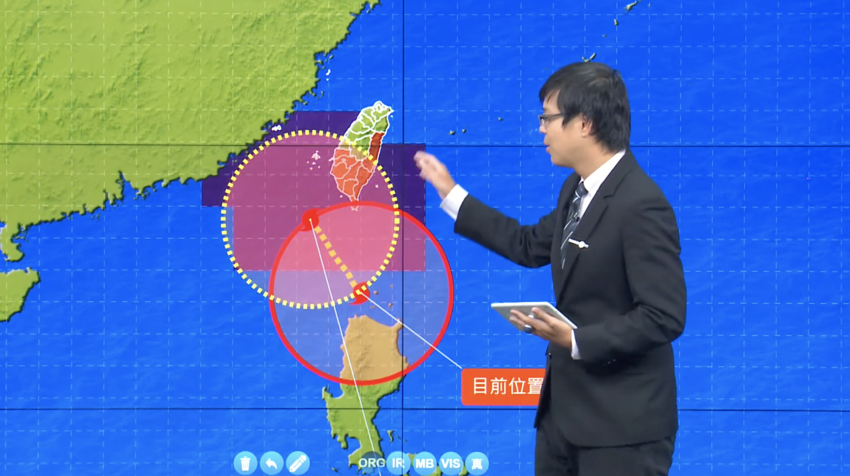 快訊／杜蘇芮颱風假有望？氣象局：陸警擴大至「雲林以南」