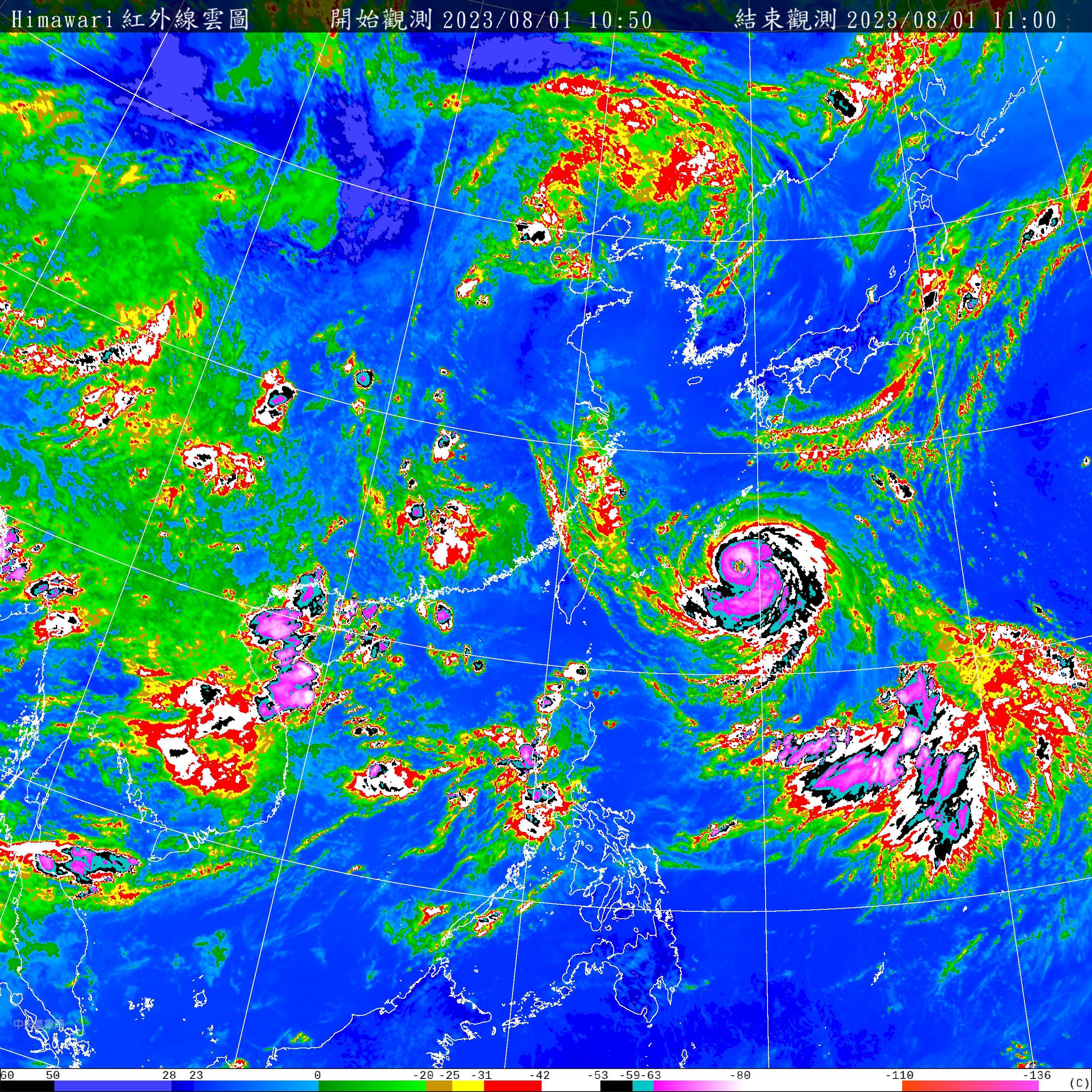 今晚8點半發海警！卡努暴風圈「將觸東北角」恐陸警　颱風假機率增