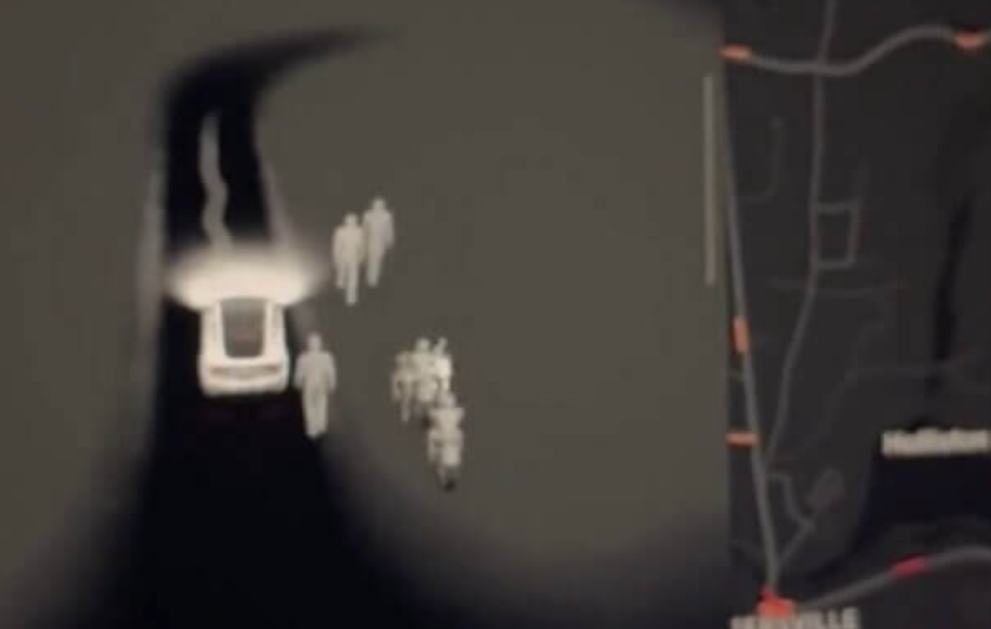 Tesla驚見「墓園鬼魂」！影片曝光…鏡頭捕捉「行人」驚人細節