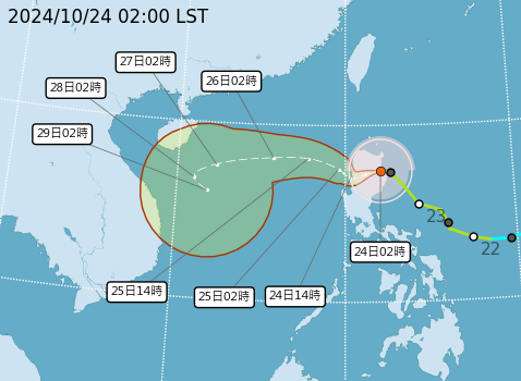 潭美颱風今最接近！4縣市急發豪雨特報　「康芮」颱風即將生成