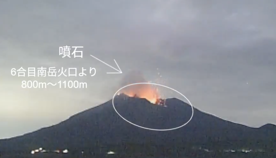 日本櫻島火山又噴發了！煙柱竄天1000M　「火山碎屑四散」畫面曝