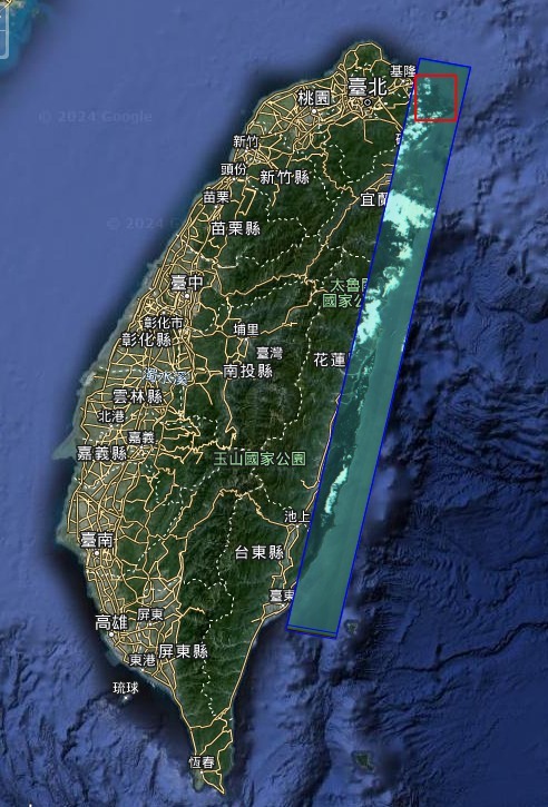 花蓮7.2強震後，福衛五號急派拍攝衛星空拍4區大規模崩塌「東海岸對比照」出爐！