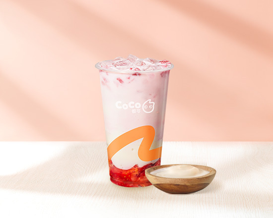 【草莓季尾聲驚喜】CoCo都可推出「草莓蒸大福」第二杯半價優惠！