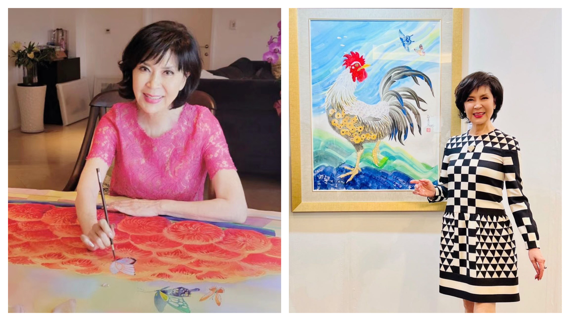 恭喜！白嘉莉榮獲中國文藝獎章　回台4年曝畫畫帶來新感受