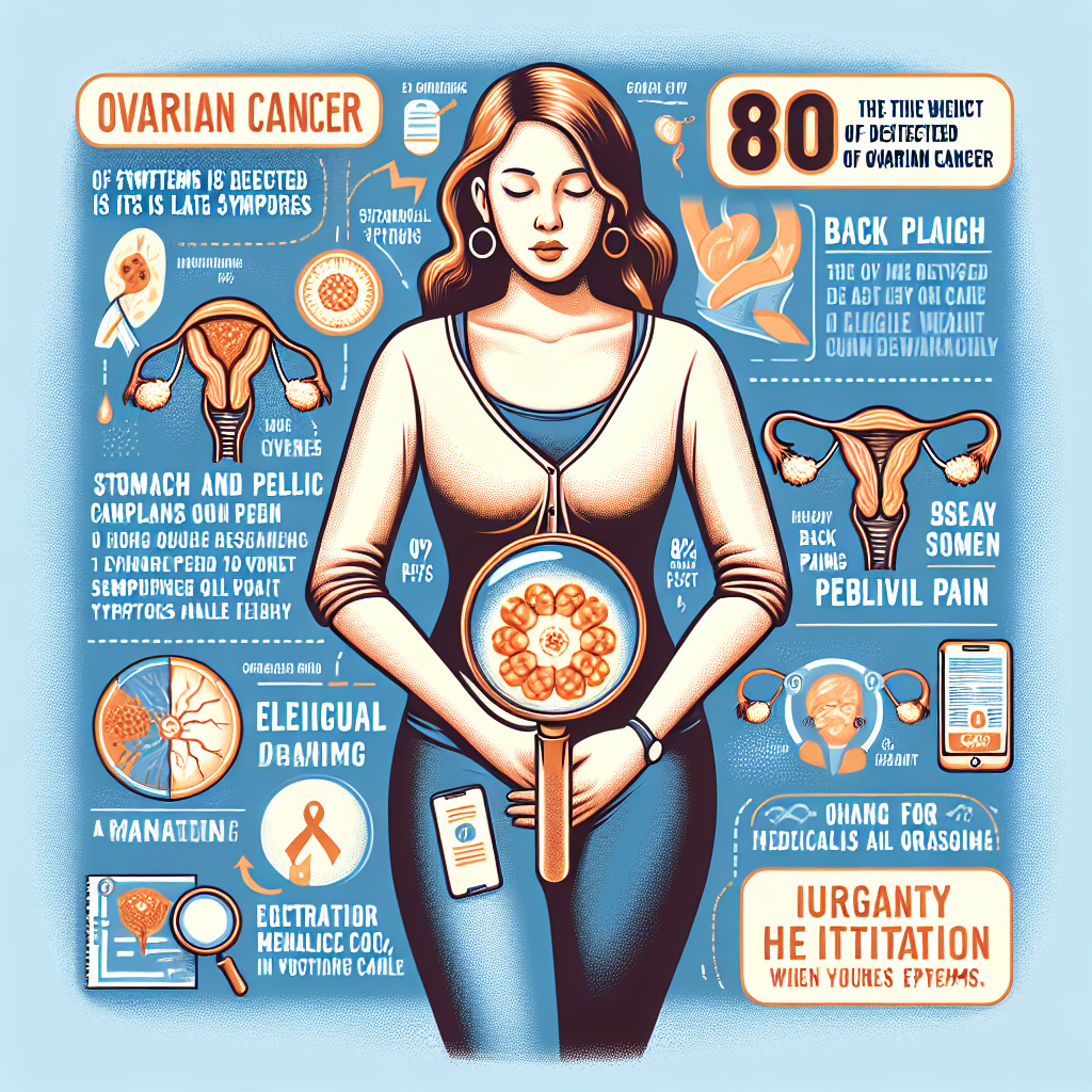 女性殺手「卵巢癌」任何年齡都可能發病，還會快速惡化！早期「10大症狀」！80%一發現就是晚期 這症狀恐是女性殺手