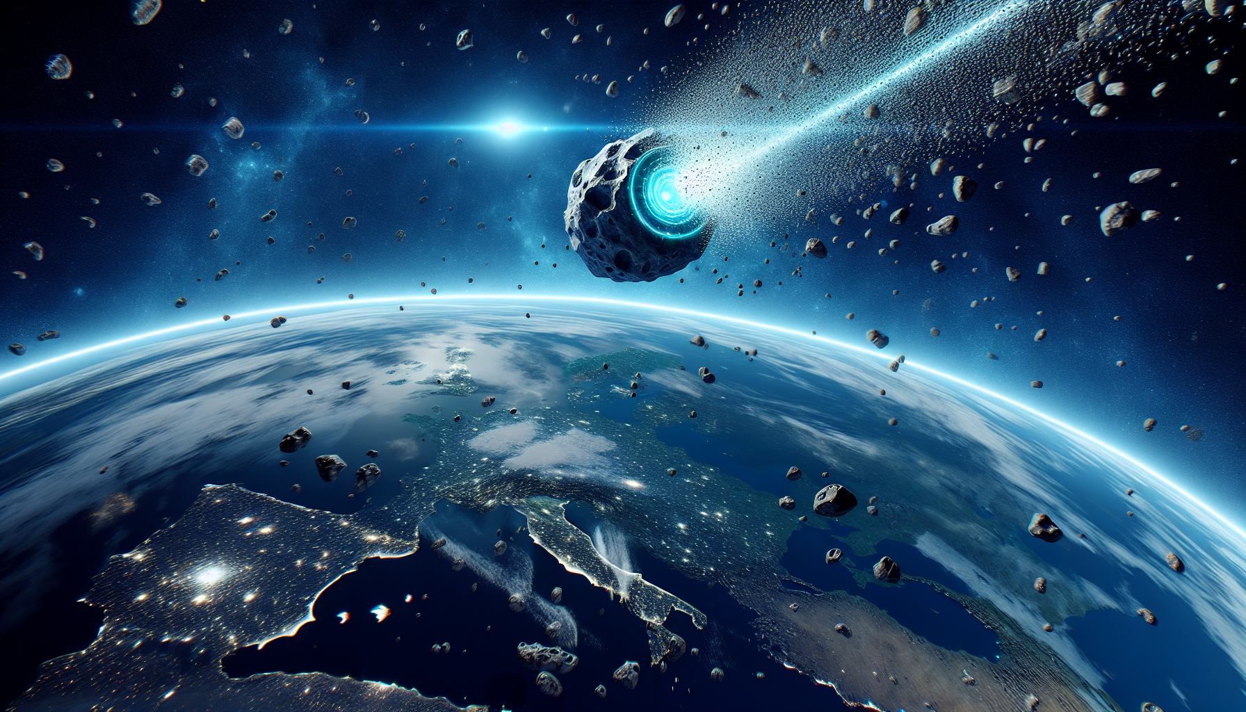 NASA警告！「比飛機還大」巨大小行星　正以每小時37,070公里朝地球高速接近