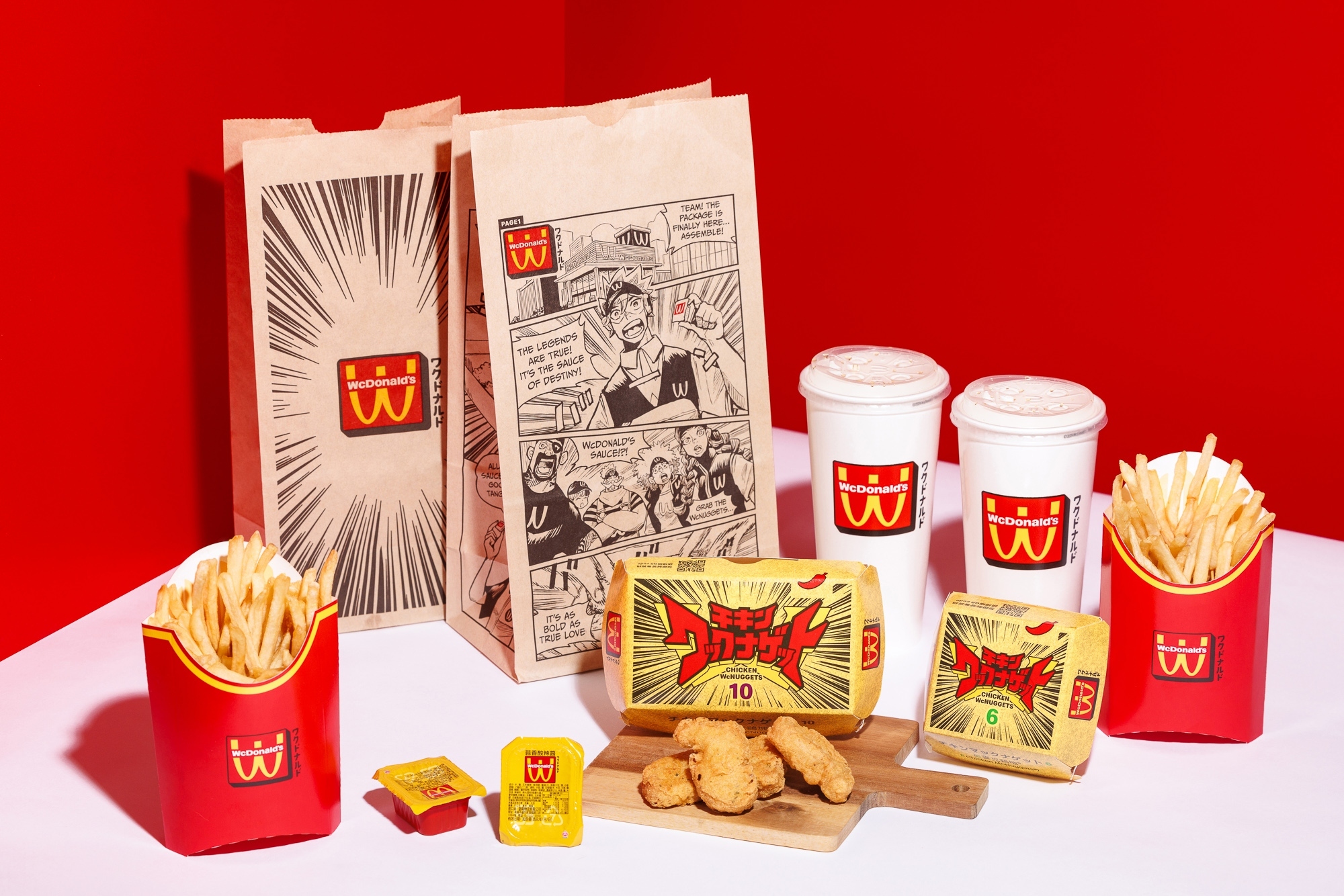 動漫風潮席捲！WcDonald’s「幻の麥當勞」登台　加碼推出雞塊新沾醬