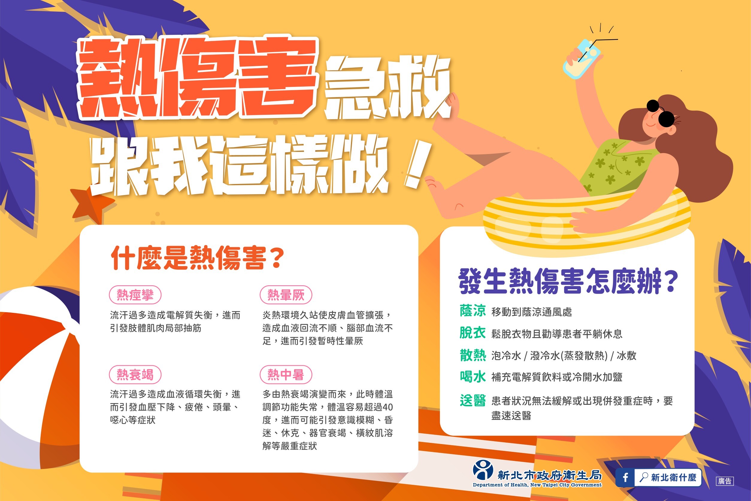 高溫警報！熱傷害恐昏迷休克器官衰竭　專家籲：立刻進行急救五步驟