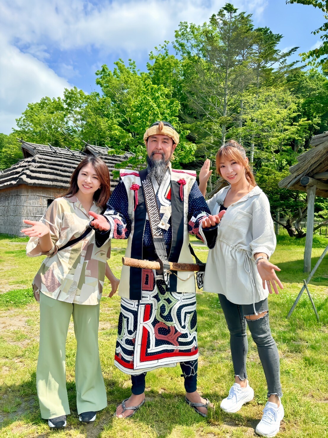  段慧琳勇闖北海道地獄谷 鬼煙火大會驚艷全場