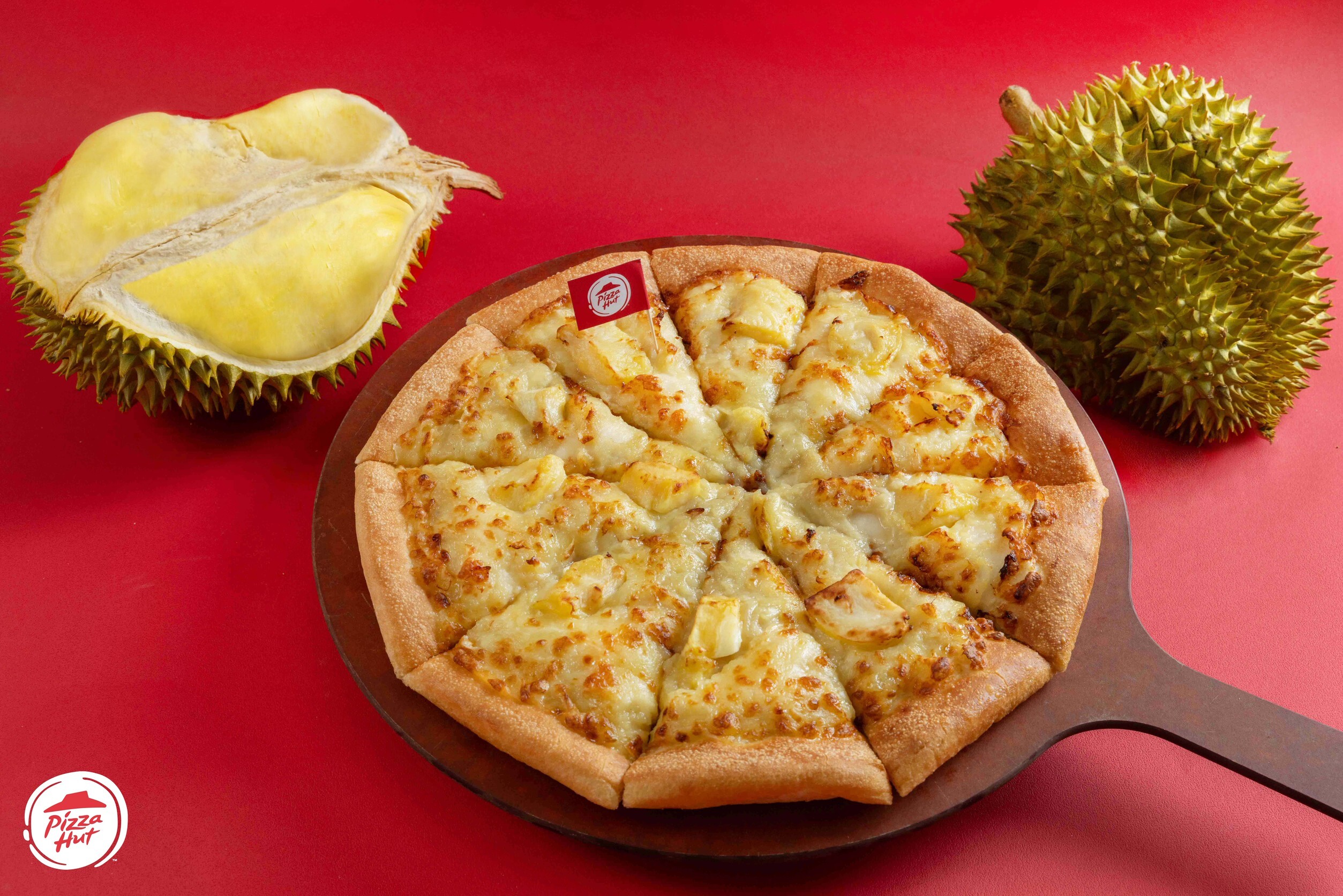 榴槤控敲碗成功！必勝客「黃金榴槤比薩」睽違6年強勢回歸 　8月限時3週嘗鮮價