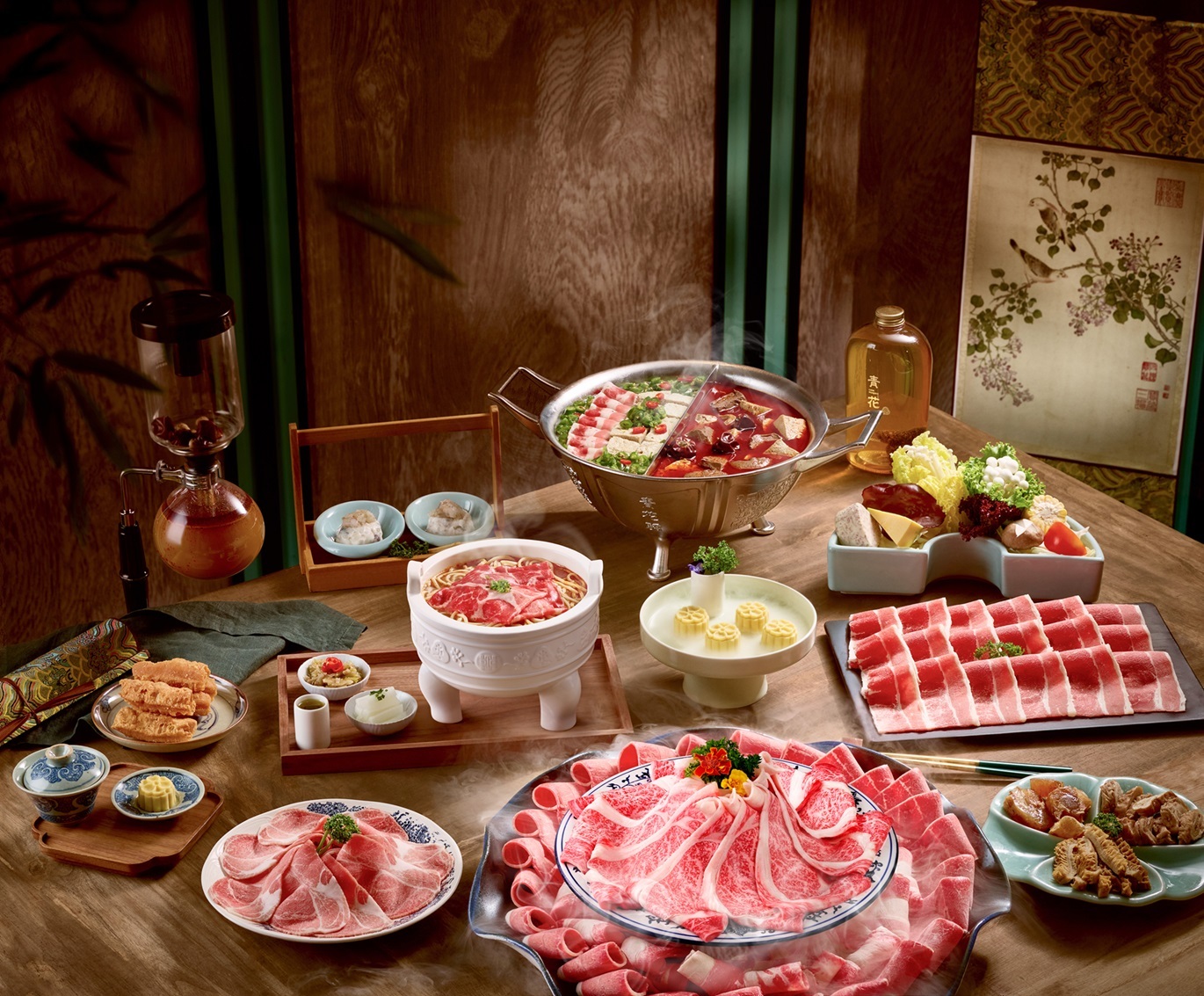 青花驕麻辣鍋新竹、台南連開2店！推「故宮四人套餐」88折優惠