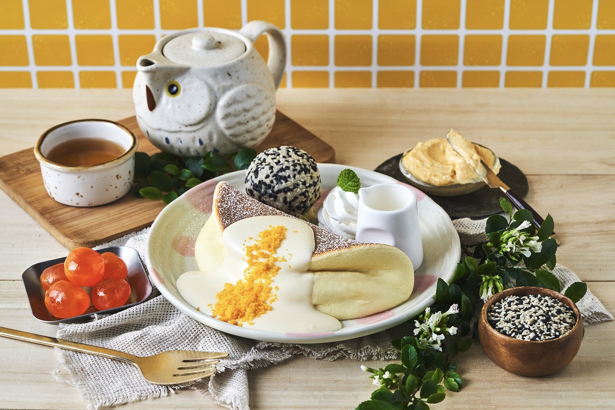  Woosa洋食鬆餅屋推出秋季限定菜單，鹹蛋黃金沙系列驚艷登場