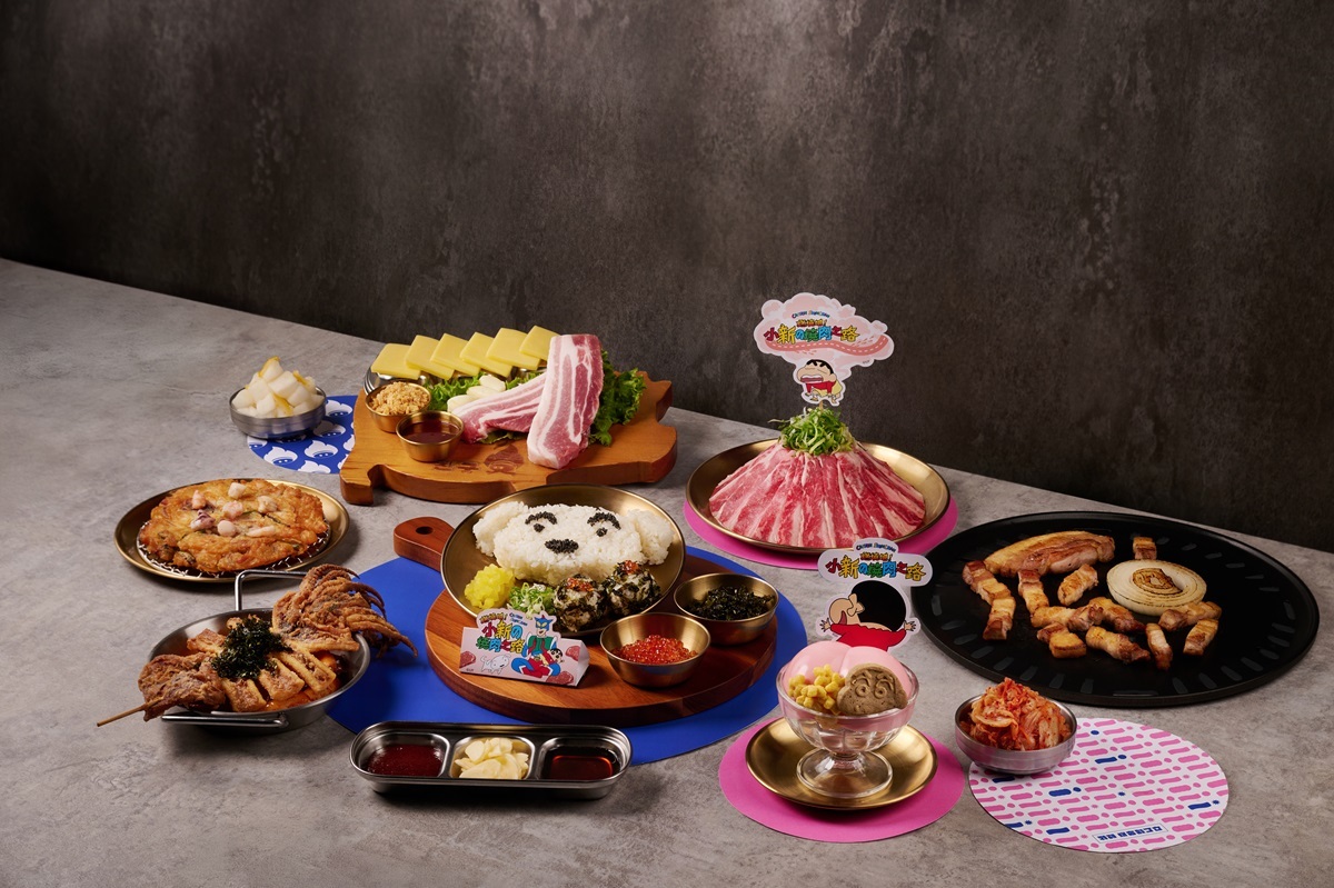  蠟筆小新聯名燒肉派對！三大品牌推出期間限定美味