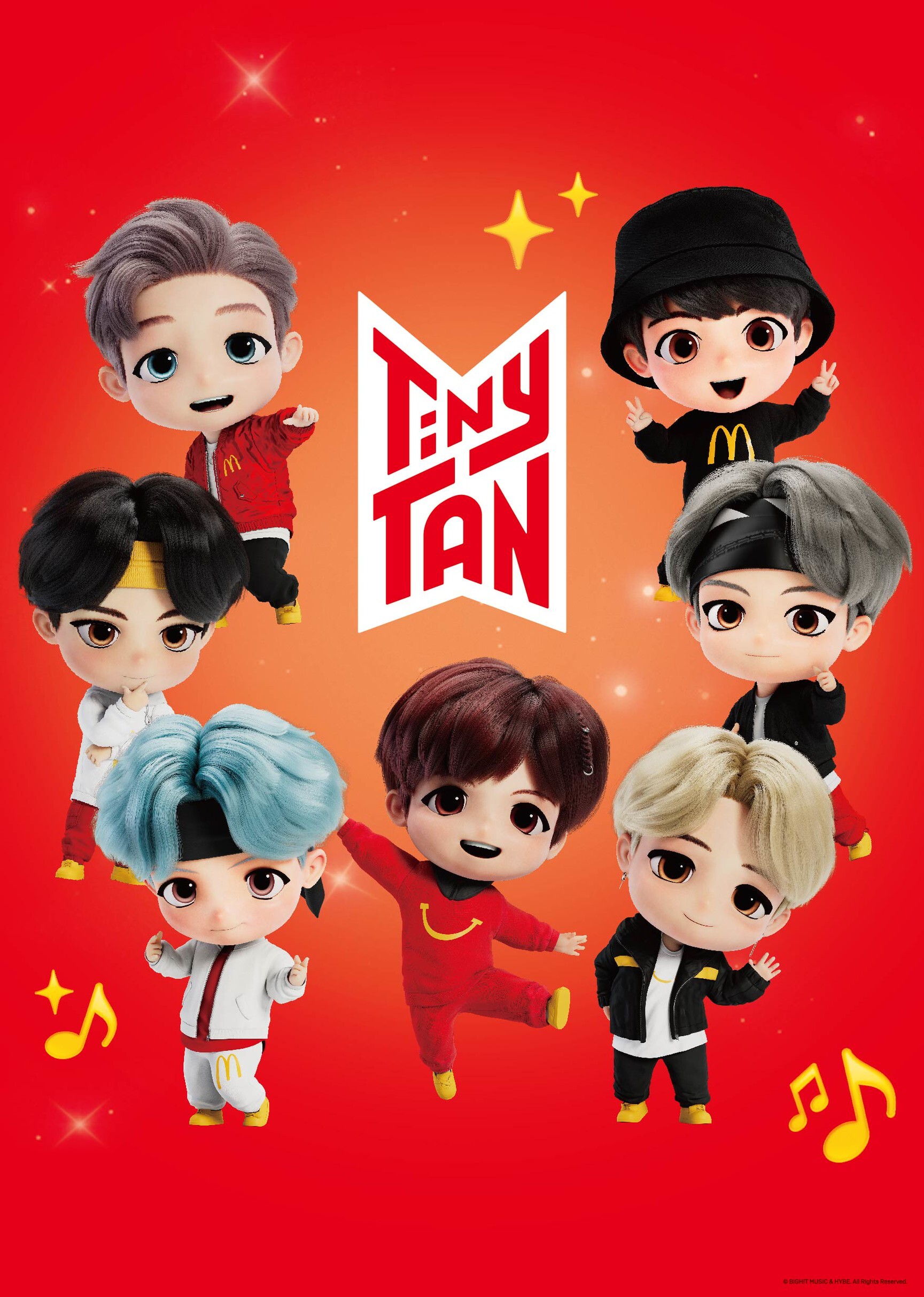 **麥當勞攜手TinyTAN推出限量盲盒！10月8日全台開賣，粉絲快搶購**