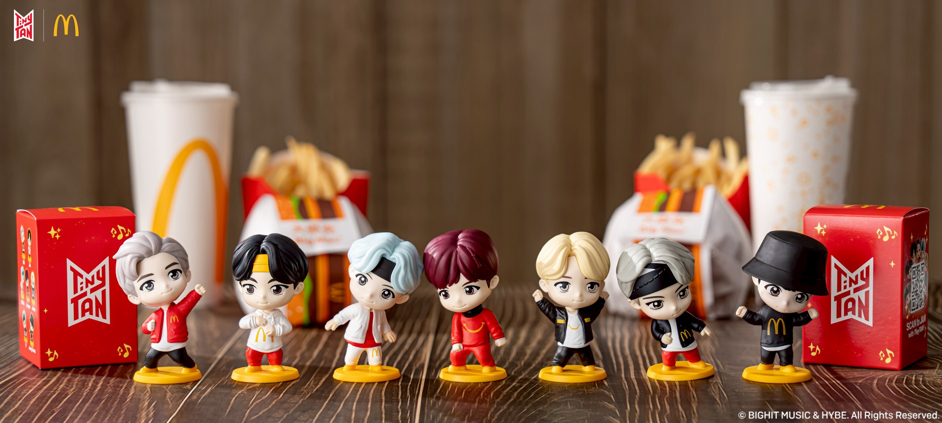 **麥當勞攜手TinyTAN推出限量盲盒！10月8日全台開賣，粉絲快搶購**