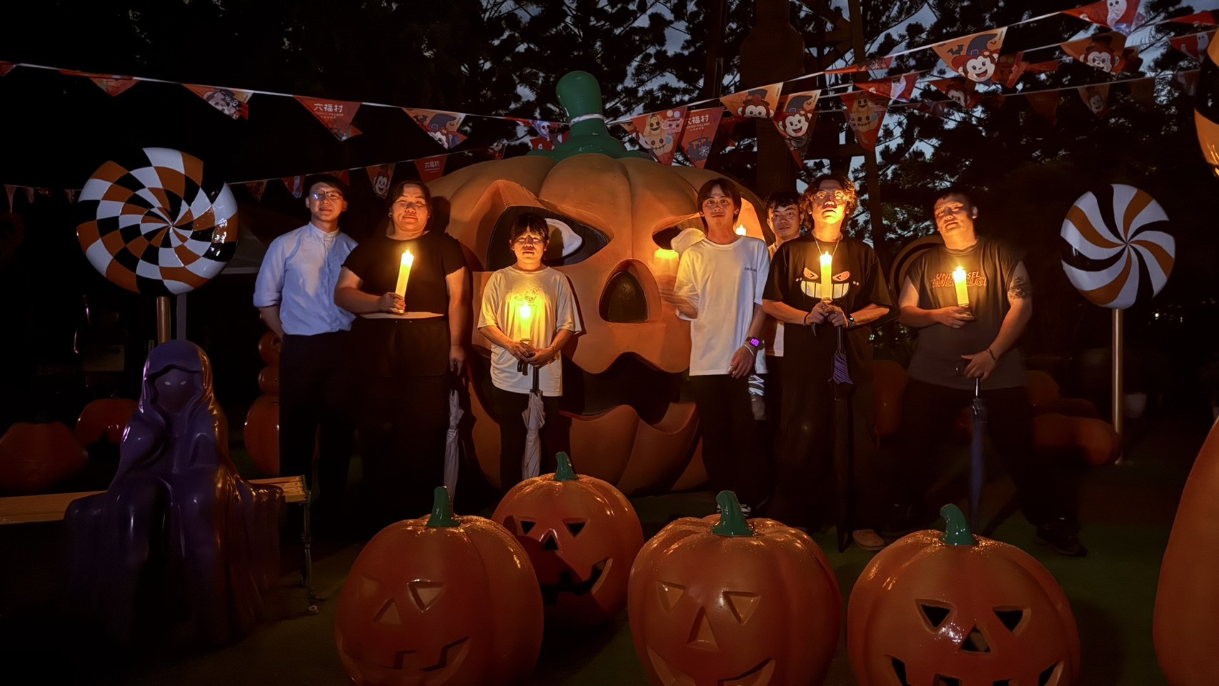 萬聖節／搭免費接駁直達六福村！全台唯一解謎鬼屋、夜宿六福莊與動物共眠