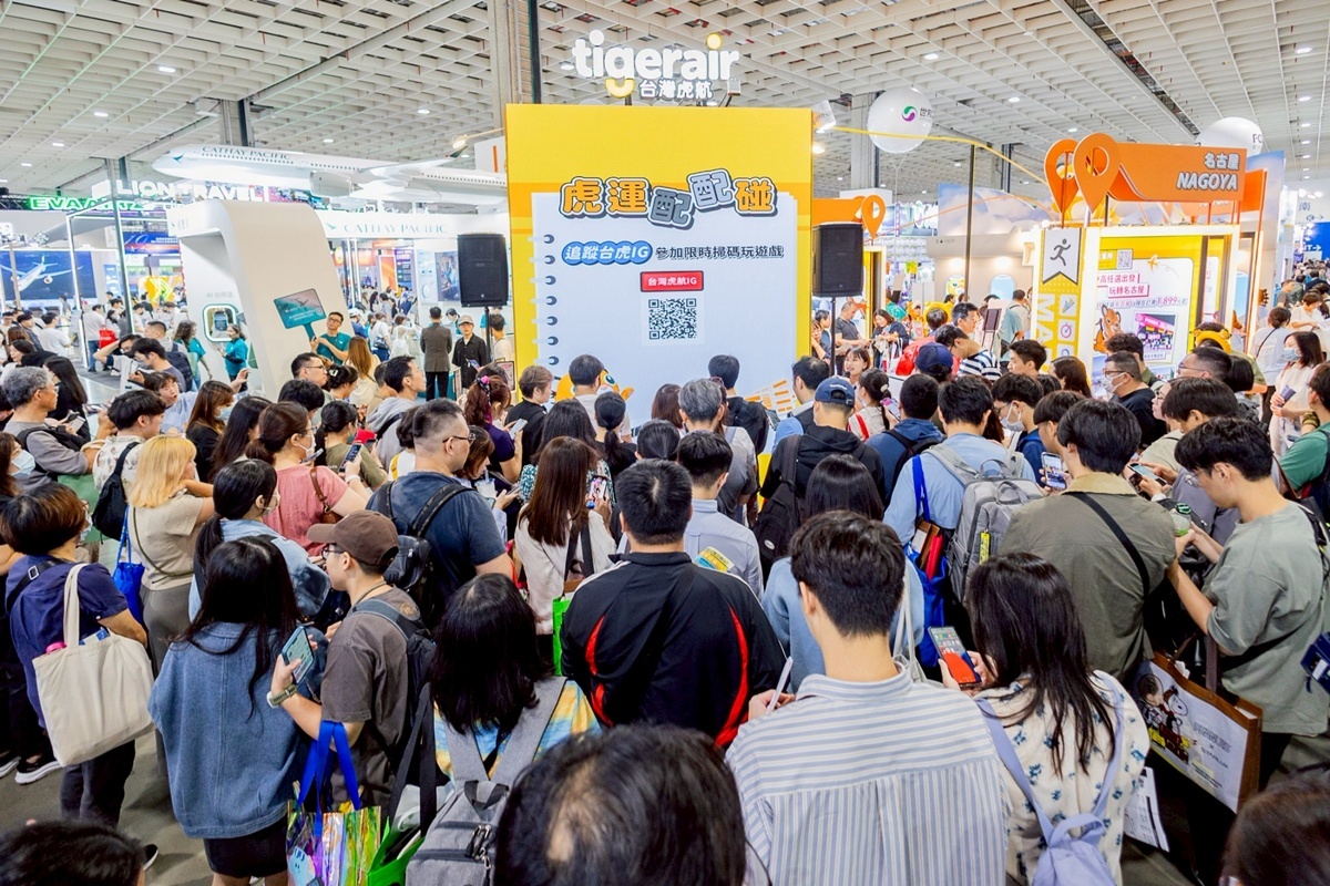 ITF台北國際旅展首日吸63,000人次！「千萬刷手」掃3,000張住宿券　航空0元票成亮點