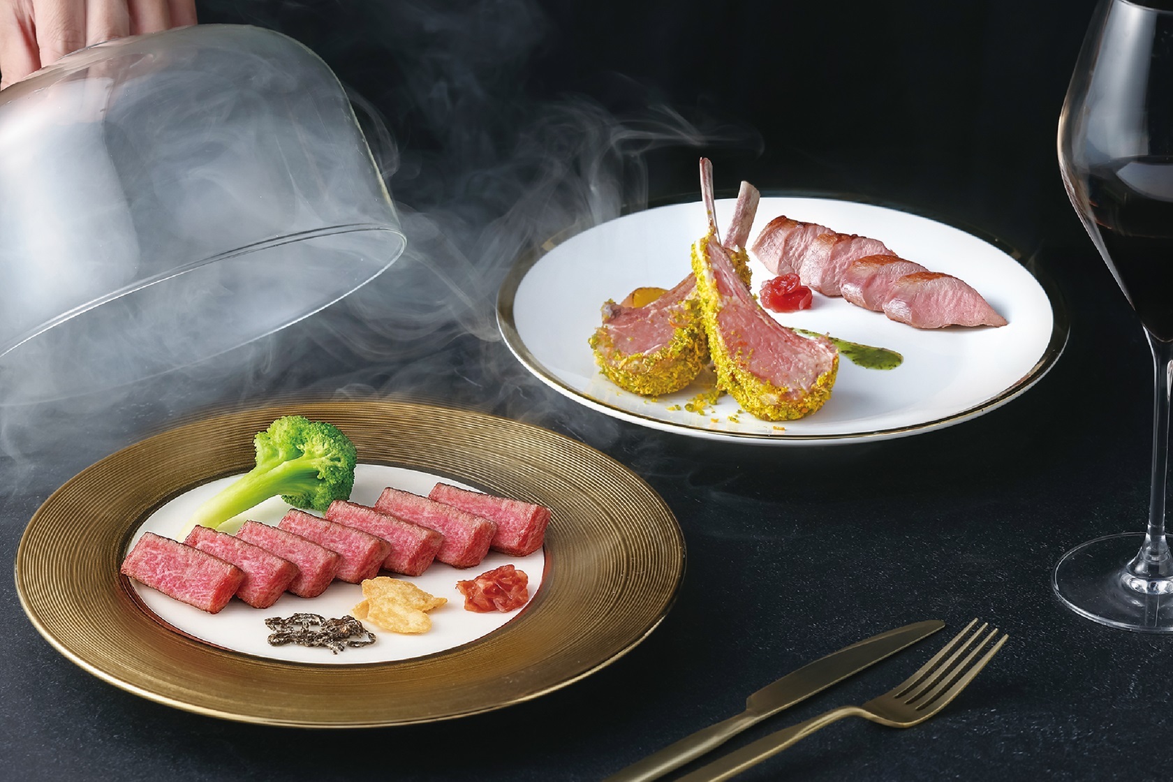 夏慕尼推全新奢華套餐！煙燻和牛、A5和牛超享受　竹北店開幕送松露鮑魚