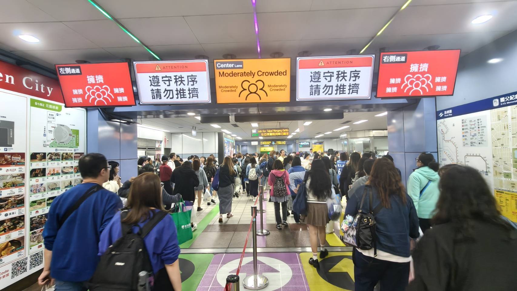 **臺北捷運創疫情後新高運量，活動熱潮引爆週末人潮**