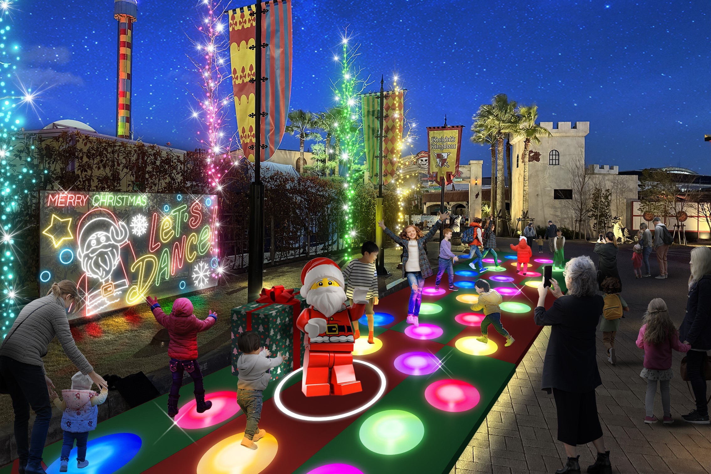  日本樂高樂園®聖誕奇幻之旅：互動燈光秀與解謎活動引爆冬季歡樂