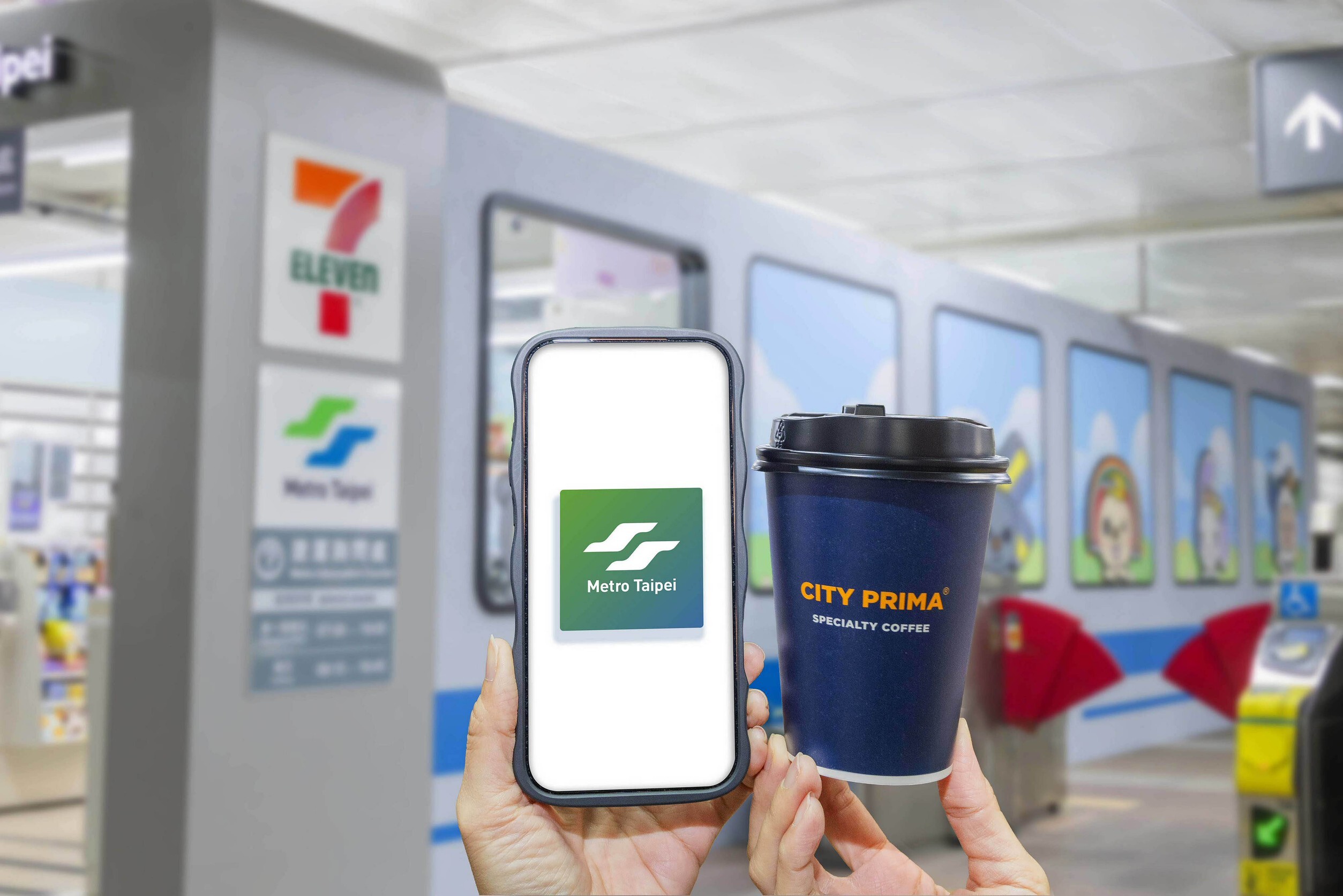  台北捷運首見！7-ELEVEN聯名店開幕，通勤族與旅客的全新便利體驗
