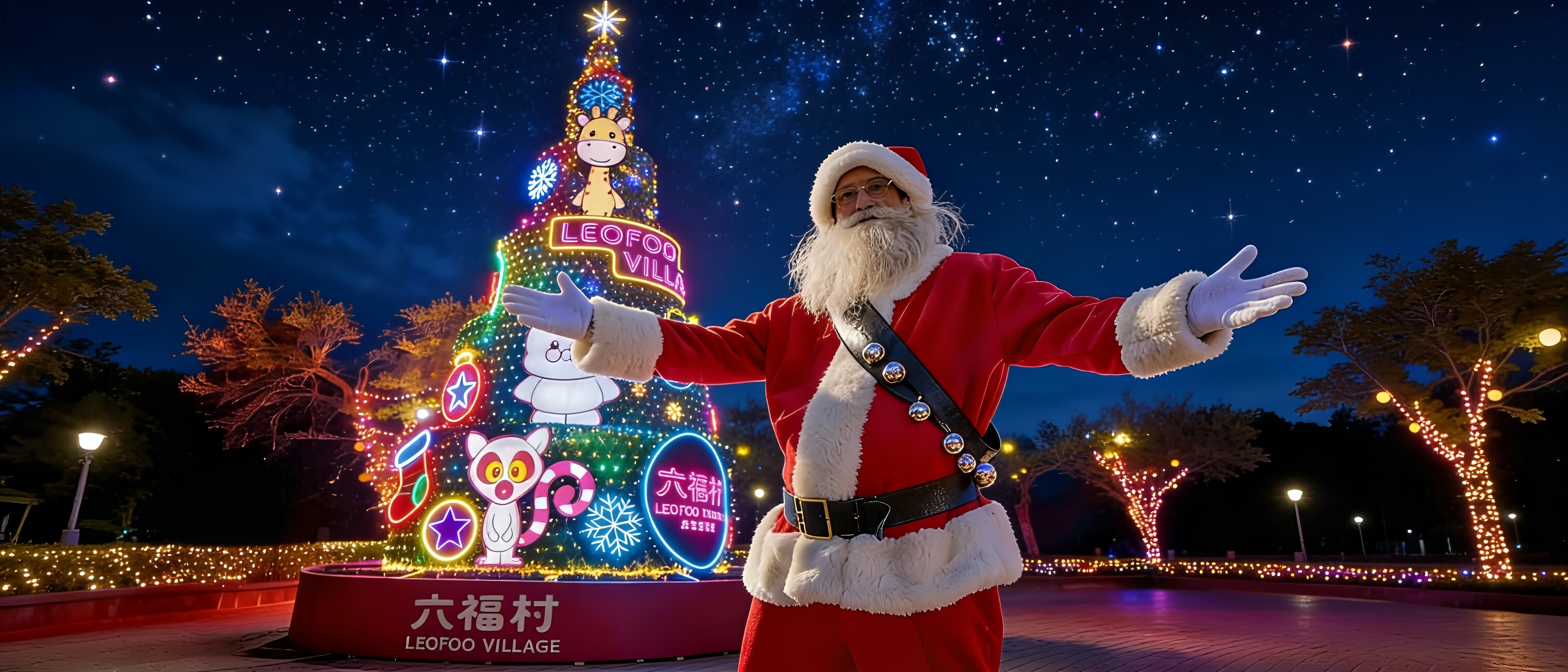 全套變裝「耶誕老公公」免費入園！六福村推2大優惠　還有跨年煙火秀